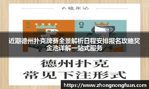 Bevictor伟德近期德州扑克牌赛全景解析日程安排报名攻略奖金池详解一站式服务